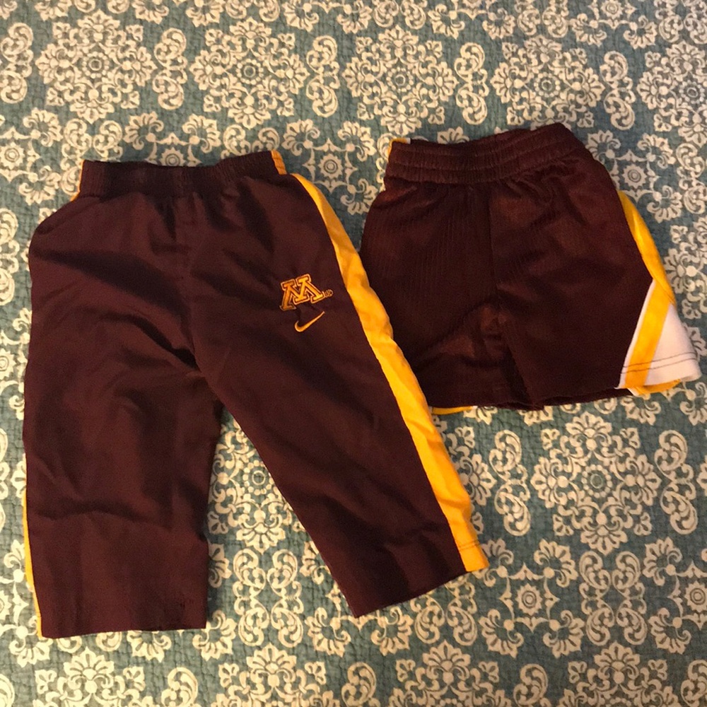 Minnesota Gopher pant/short set